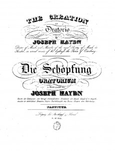 The Creation by Franz Joseph Haydn